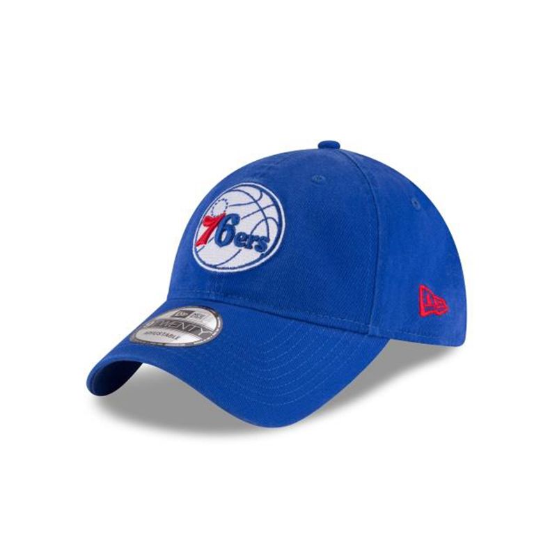 NBA Philadelphia 76ers Core Classic 9Twenty Adjustable (TAN4411) - Red New Era Caps